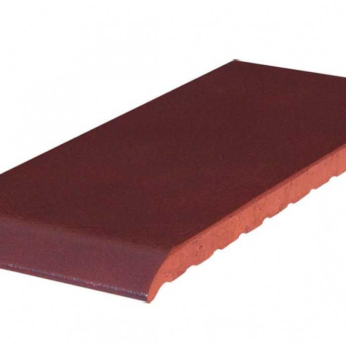 Клинкерный подоконник KING KLINKER 07 The crimson island, 150х120х15 мм
